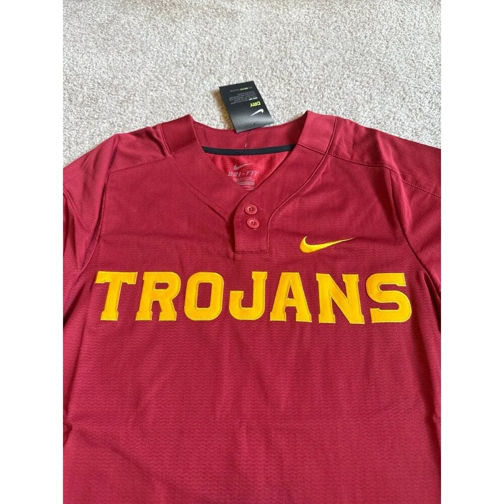 USC Trojans Nike Men’s Baseball Jersey Size Small